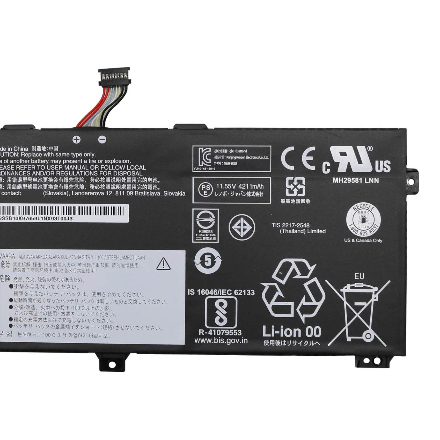 Amazon.com: FCZFCZ L18L3P72 Replacement for Lenovo ThinkPad X390